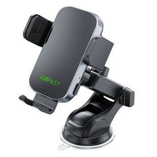 Автотримач з бездротовою зарядкою Acefast D53 with Electric Clamp for Dashboard #78407 фото