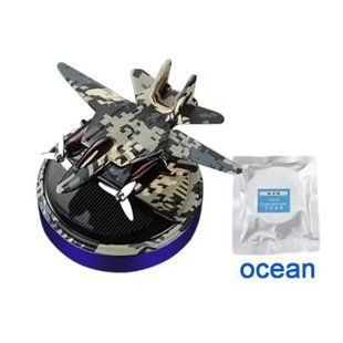 Ароматизатор на солнечной панели &laquo;Самолет-истребитель BUSHINECO&raquo; XY-6 (Ocean) 00000067451 фото